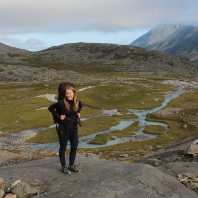 Alternative view of Vandring i Lyngen